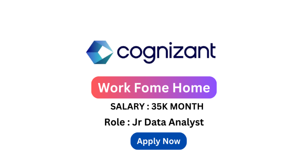 Cognizant Is Hiring For Junior Data Analyst | Apply Now